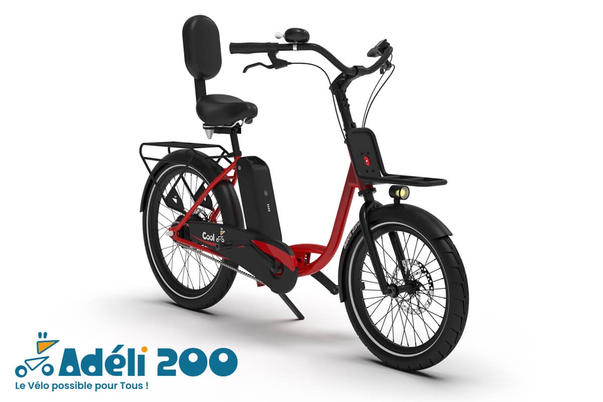 Adelidelaa, un vélo électrique pensée pour pédaler en toute sécurité
